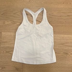 Lululemon white tank